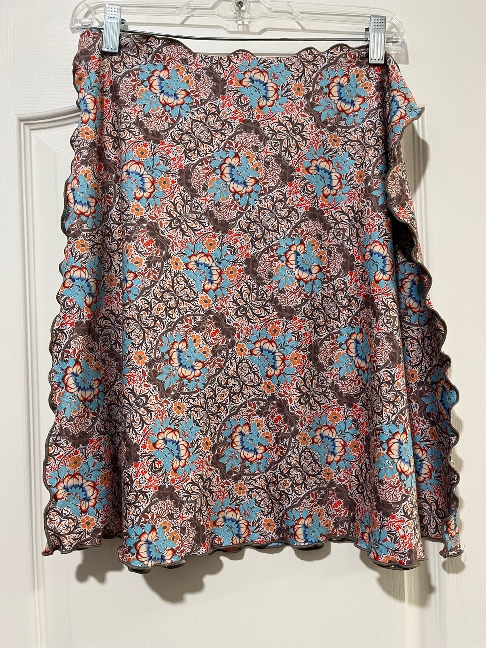 Reversible floral Haystacks skirt